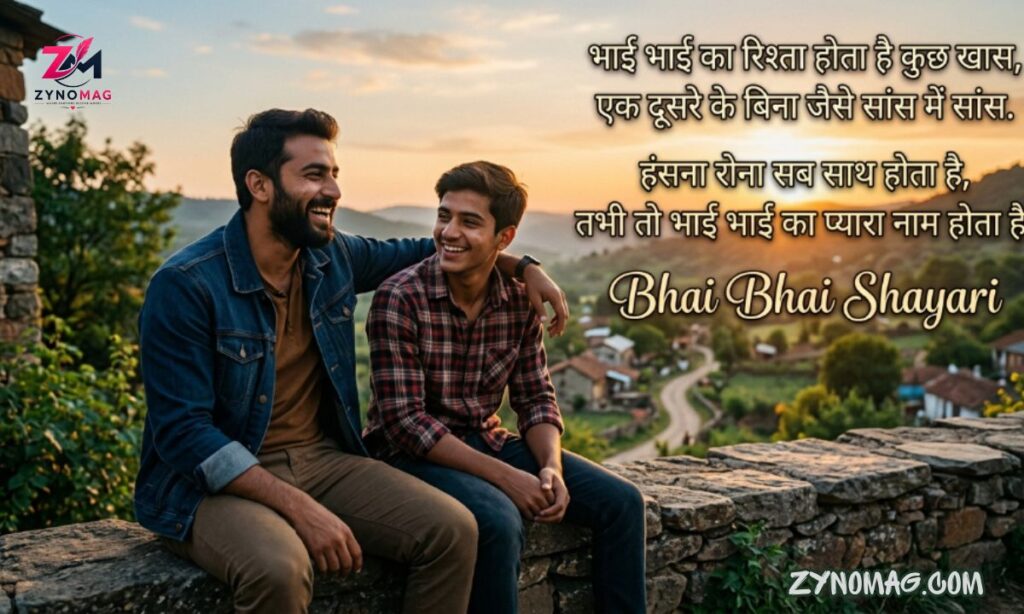 190+ Bhai Bhai Shayari in Hindi: Best Brother Shayari, Love & Emotional Quotes (2026)