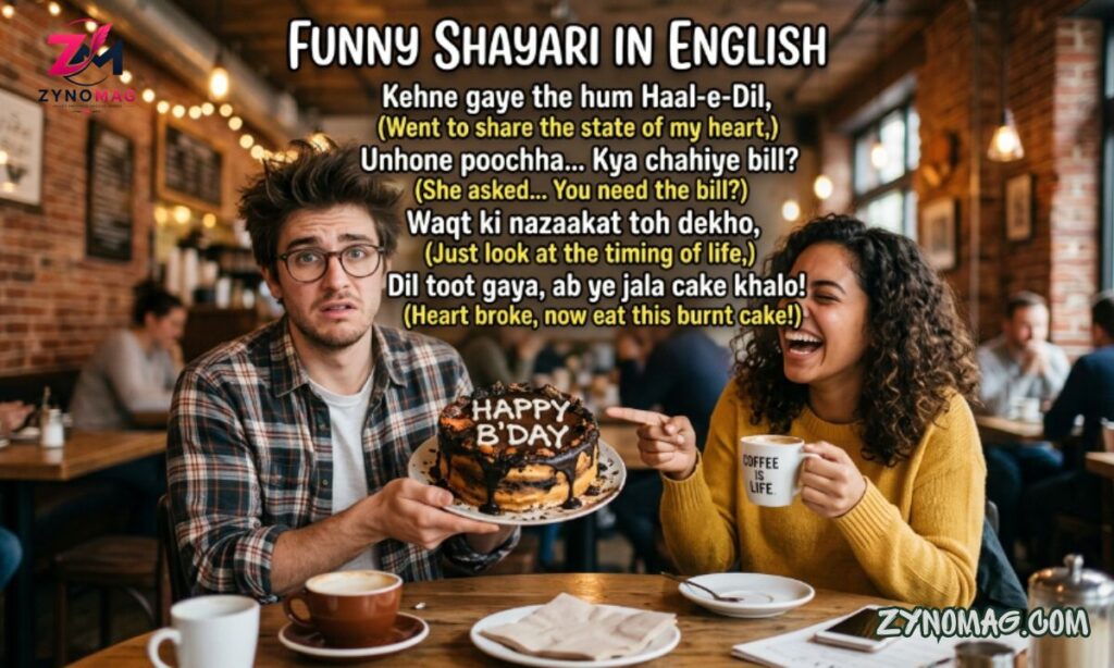190+ Funny Shayari in English: Best Hilarious Shayari, Jokes & Quotes (2026)