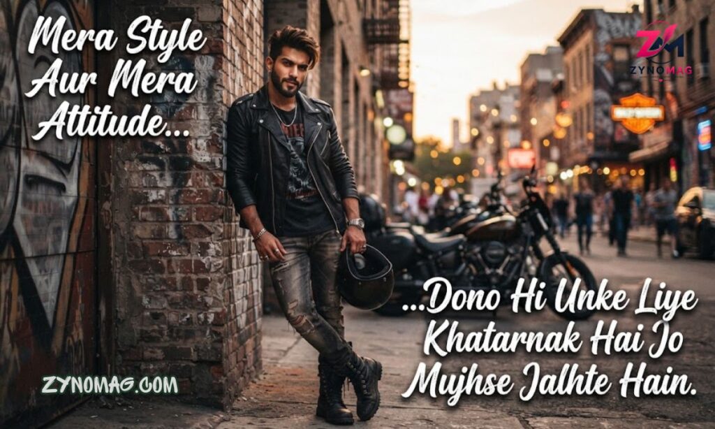 Mera Style Aur Mera Attitude: 160+ Best Attitude Shayari & Status (2026)