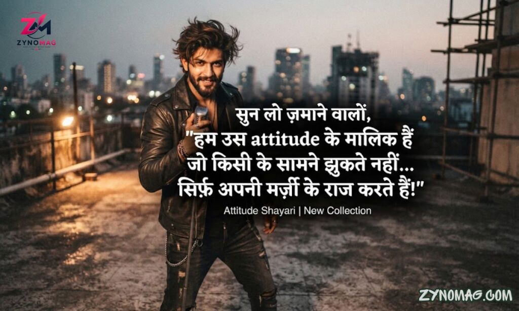 200+ New Attitude Shayari in Hindi: नई Attitude Shayari, Royal Swag & Stylish Attitude Status (2026)