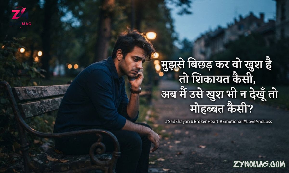 200+ Sad Shayari 2 Line in Hindi: दिल छू लेने वाली Sad & Emotional Shayari (2026) 