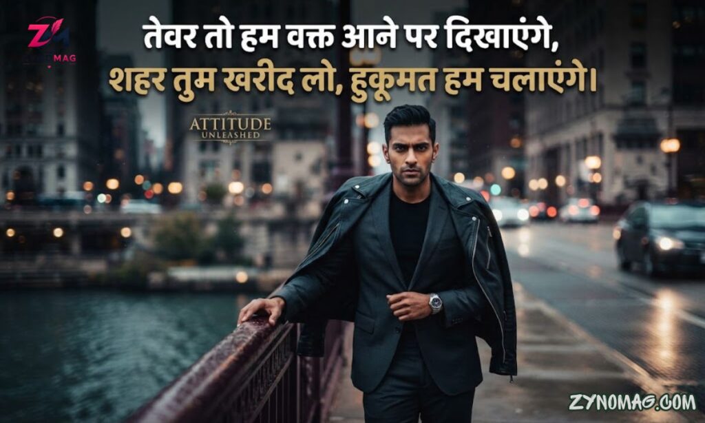 190+ 2 Line Attitude Shayari in Hindi: Best Royal, Stylish & Killer Attitude Shayari (2026)