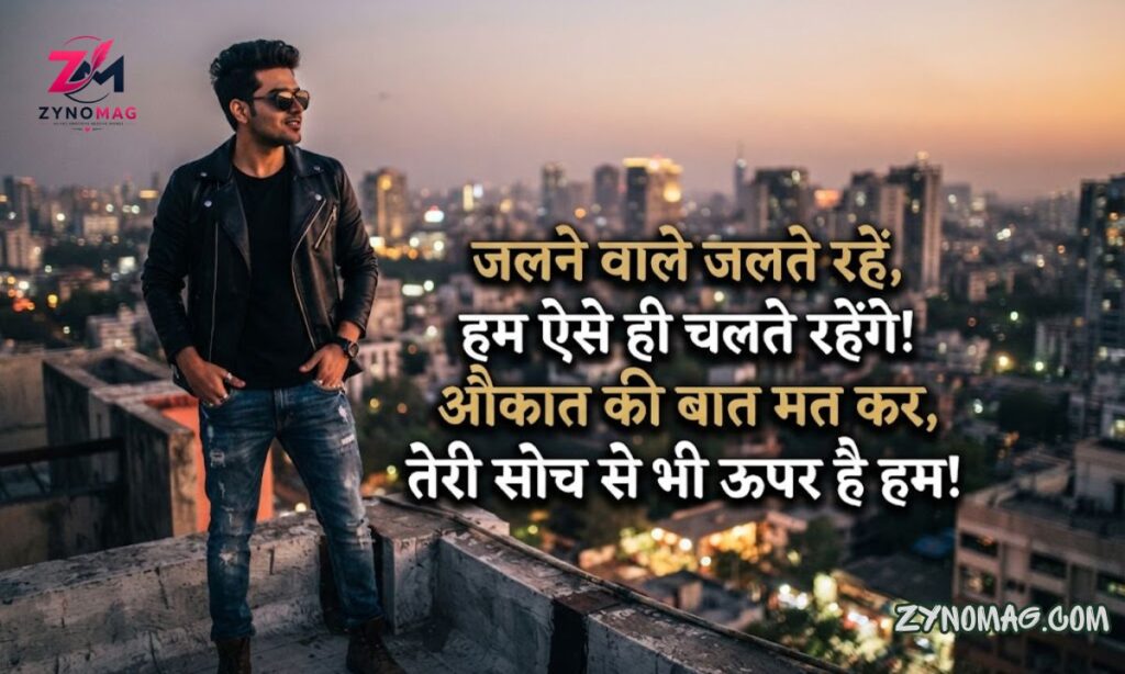 Kisi Ko Jalane Ki Attitude Shayari in Hindi: 180+ Best Attitude Shayari (2026)