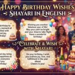 180+ Happy Birthday Wishes Shayari in English: Heart-Touching, Romantic & Beautiful Birthday Shayari (2026) 