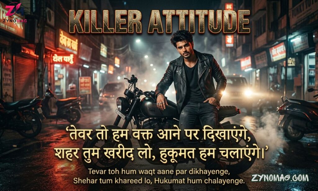 80+ Killer Attitude Shayari Bhai Best Collection 2026
