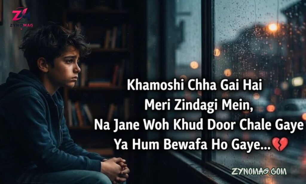 Sad Shayari for Boys in Hindi